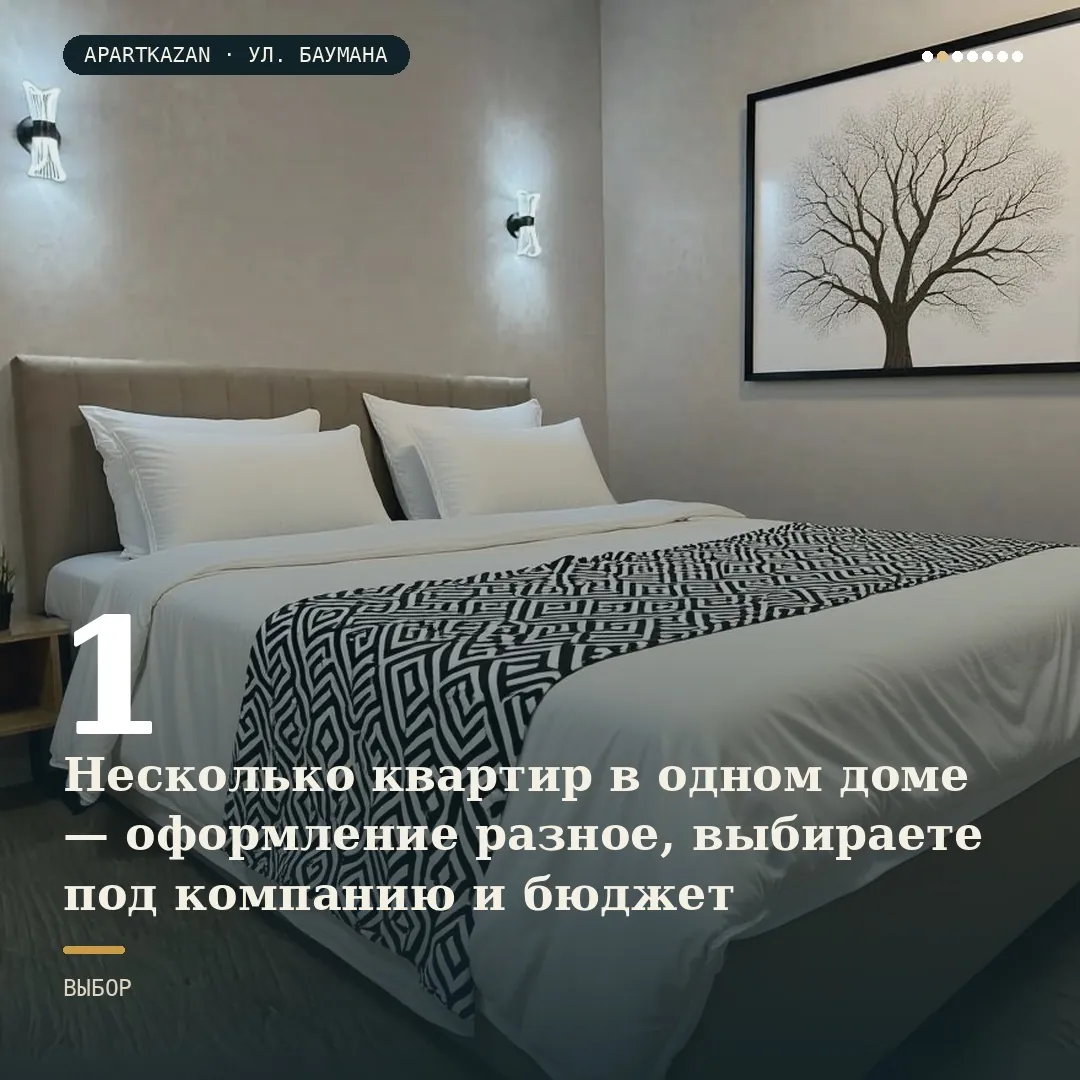 снять квартиру посуточно на улице Баумана Казань